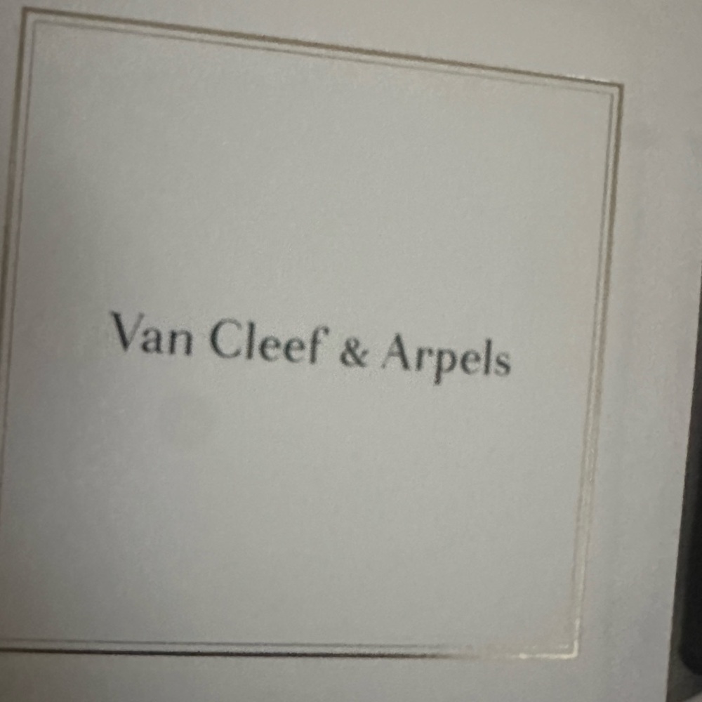 Authentic Van Cleef and Arpels cleaning cloth